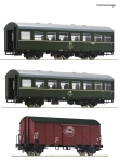 Roco 6200010 - H0 - 3-tlg. Set Personenzug, DR, Ep. IV - Set 2